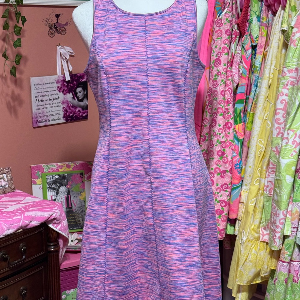 Lily Pulitzer Pink and Purple athletic Mini Dress
